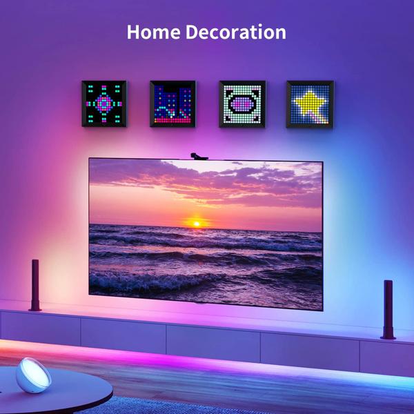 Imagem de Painel de exibição de luz LED para barras de luz RGB Divoom 16x16