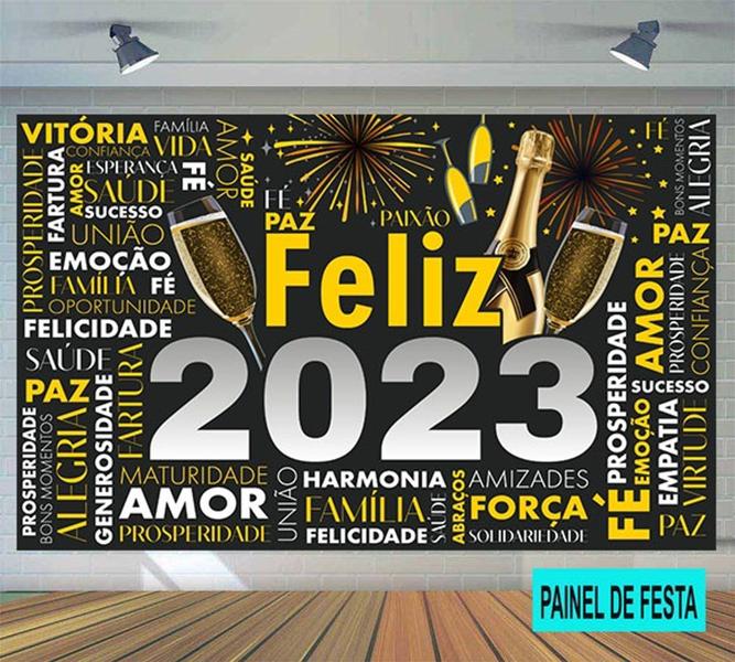 Imagem de Painel de festa ano novo 2023