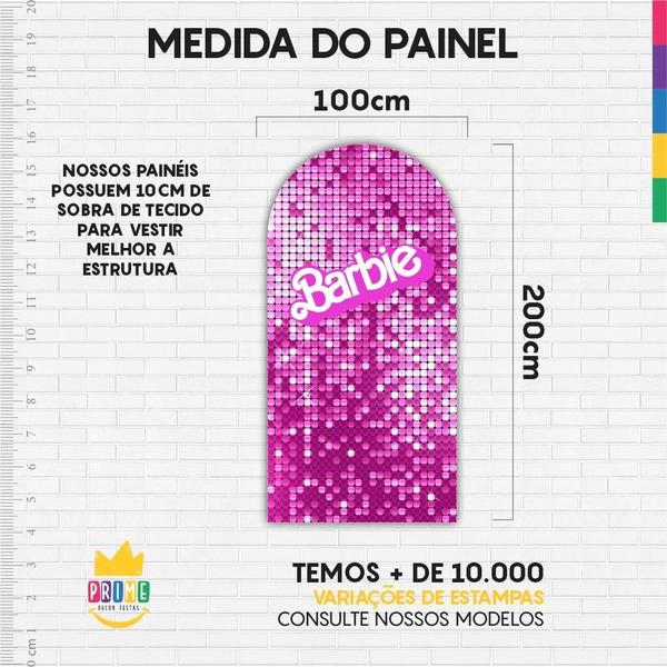 Imagem de Painel De Festa Decorativo Romano Barbie 200M X 100Cm