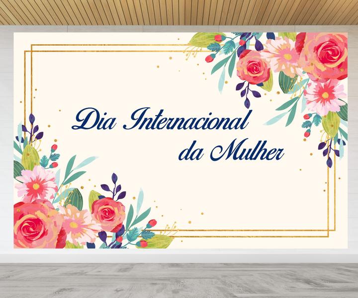 Imagem de Painel de Festa Dia Internacional da Mulher