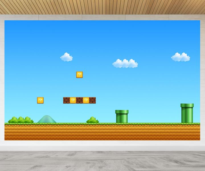 Imagem de Painel de Festa Game Mario Bros