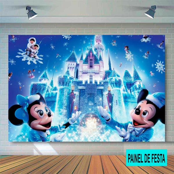 Imagem de Painel De Festa Para Decoração De Aniversário Mickey e Minnie