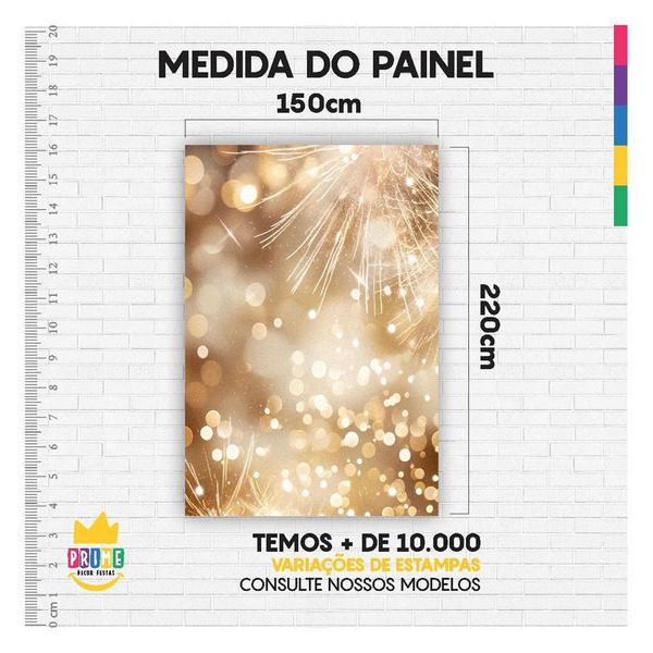 Imagem de Painel De Festa Retangular 15 Anos 3D Casadinho 1,50M X 2,20