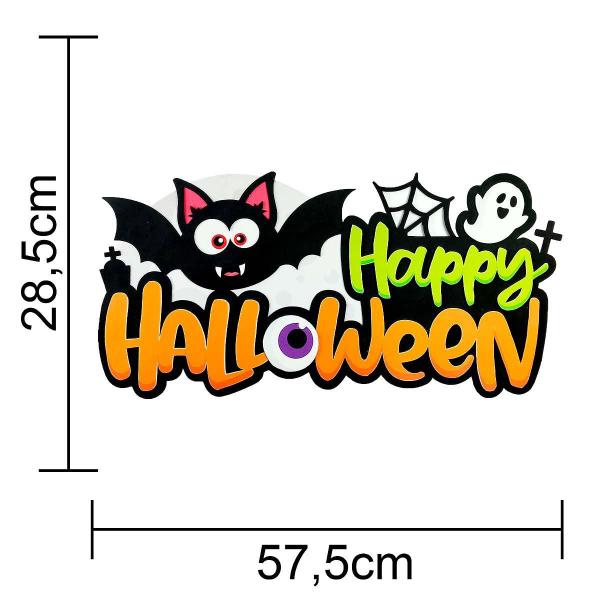 Imagem de Painel de Happy Halloween Letreiro Cute Decoração em EVA 3D