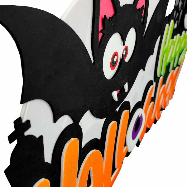 Imagem de Painel de Happy Halloween Letreiro Cute Decoração em EVA 3D