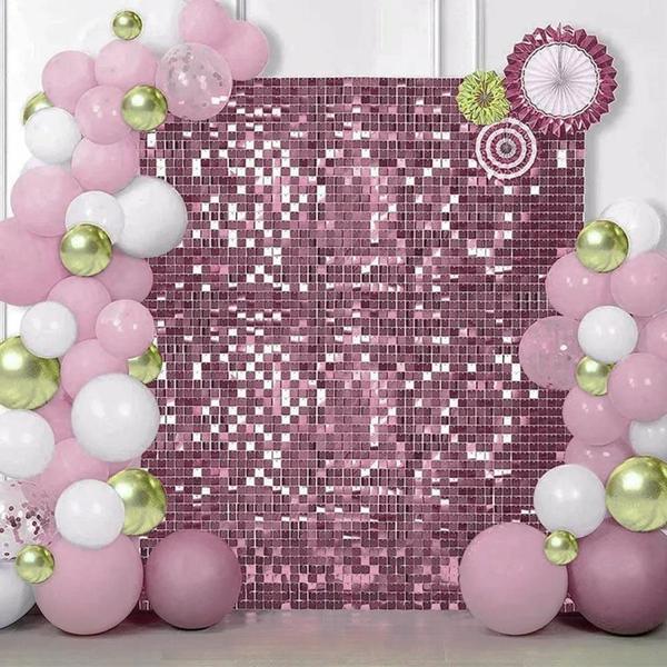 Imagem de Painel de Lantejoula Shimmer Magico para Festas Eventos Lilas 1,80 x 1,10