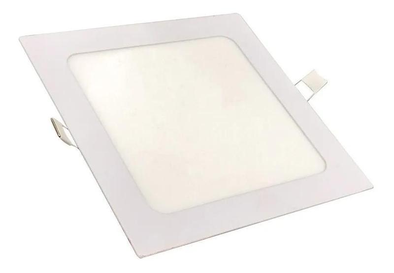 Imagem de Painel De Led 12W Embutir Quadrado Bronzearte