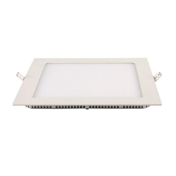 Imagem de Painel de LED Embutir Quadrado 18W 3.000K Branco  Blumenau