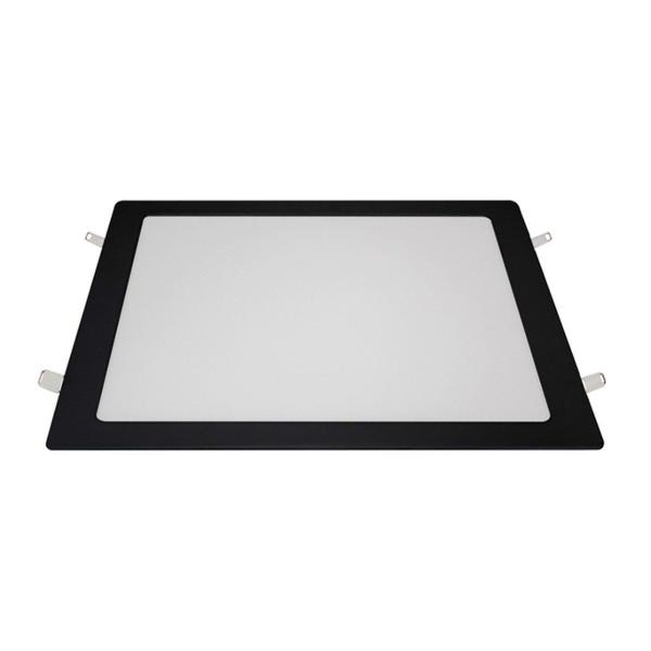 Imagem de Painel de LED Embutir Quadrado 24W 3.000K Preto 80463001-28 Blumenau Única