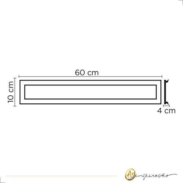 Imagem de Painel De Led Retangular 10X60 Embutir 18W 6500K Bivolt Opus