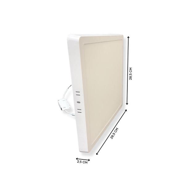 Imagem de Painel De Led Sobrepor Quadrado 18W 3000K / 4000K / 6000K