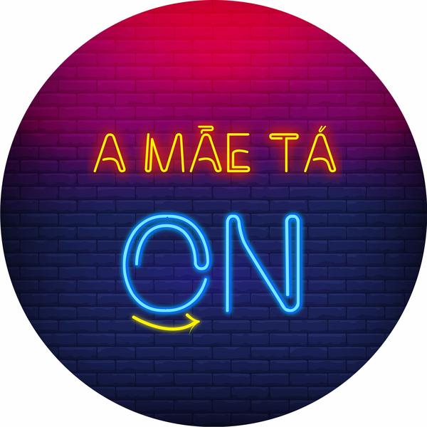 Imagem de Painel de Lona Redondo A mãe Tá On Neon