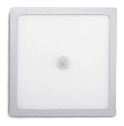 Imagem de Painel De Sobrepor 18W Plafon Motion Com Sensor Sobre Led Quadrado 6,5K - Lumi Lar