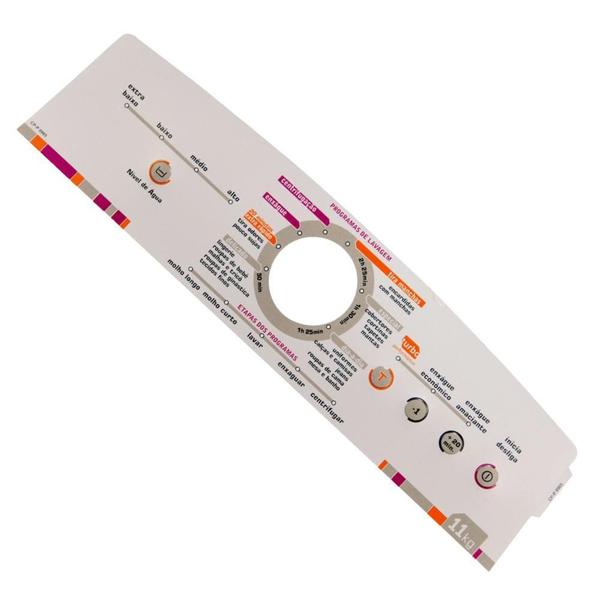 Painel Decorativo Lavadora Brastemp Bwl11A 326064461 - Cp Placas Eletronicas Imagem de Painel Decorativo Lavadora Brastemp Bwl11A 326064461