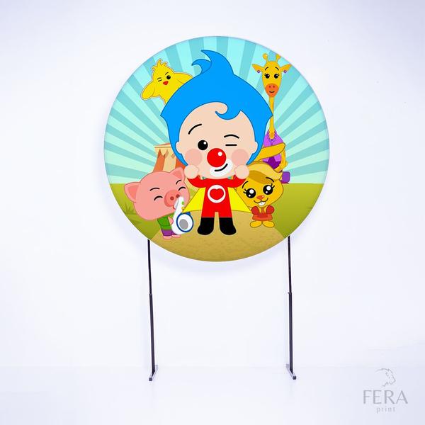 Imagem de Painel Decorativo para Festa 1,50x1,50 metros Vesti Fácil com Elástico Circo - Fera Print