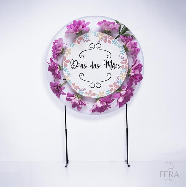 Imagem de Painel Decorativo para Festa 1,50x1,50 metros Vesti Fácil com Elástico Dia das Mães - Fera Print