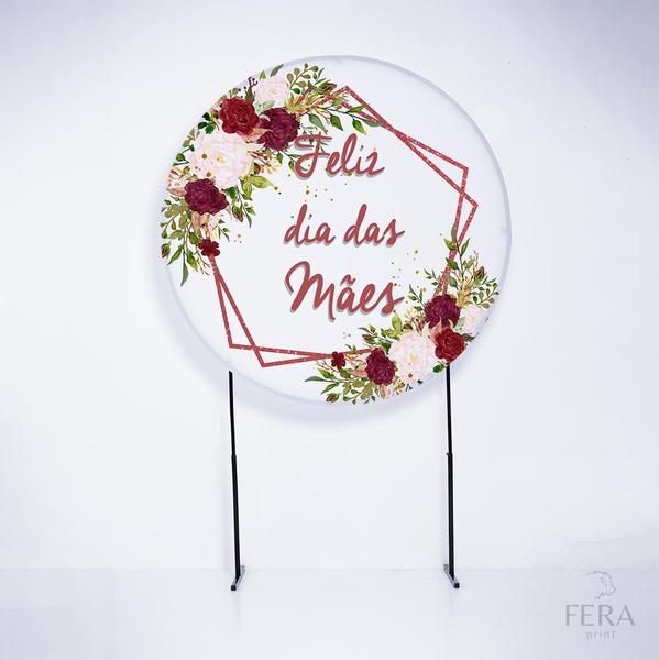 Imagem de Painel Decorativo para Festa 1,50x1,50 metros Vesti Fácil com Elástico Dia das Mães - Fera Print