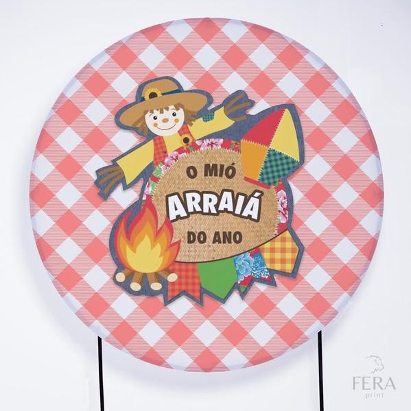 Imagem de Painel Decorativo para Festa 1,50x1,50 metros Vesti Fácil com Elástico Festa Junina - Fera Print