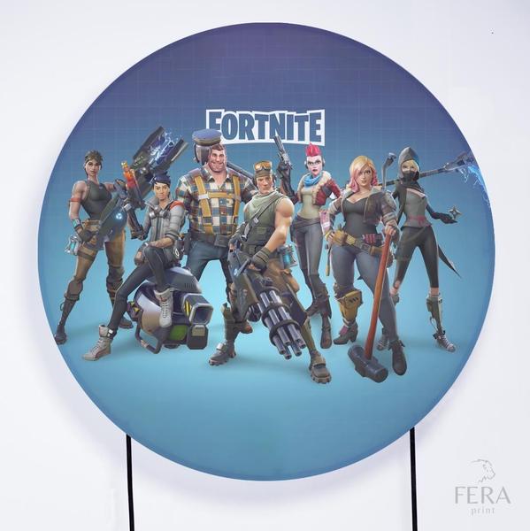 Imagem de Painel Decorativo para Festa 1,50x1,50 metros Vesti Fácil com Elástico Gamers - Fera Print