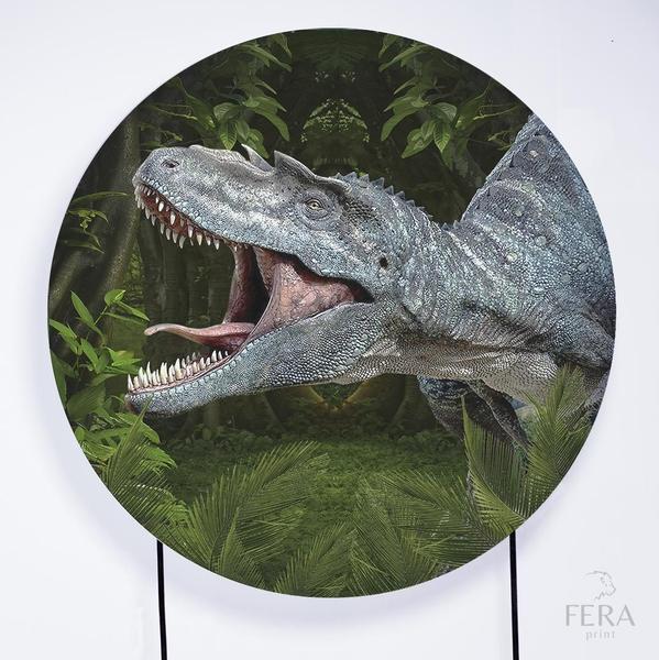 Imagem de Painel Decorativo para Festa 1,50x1,50 metros Vesti Fácil com Elástico Jurassic Park - Fera Print