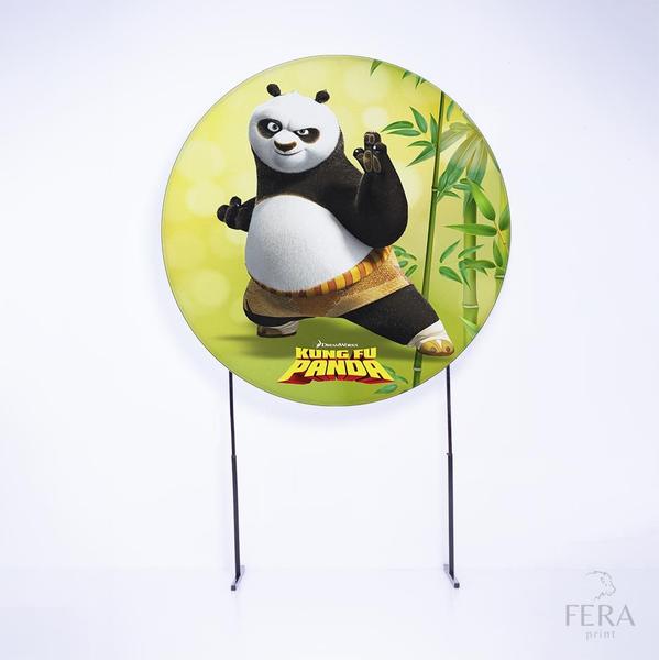 Imagem de Painel Decorativo para Festa 1,50x1,50 metros Vesti Fácil com Elástico Kung Fu Panda - Fera Print