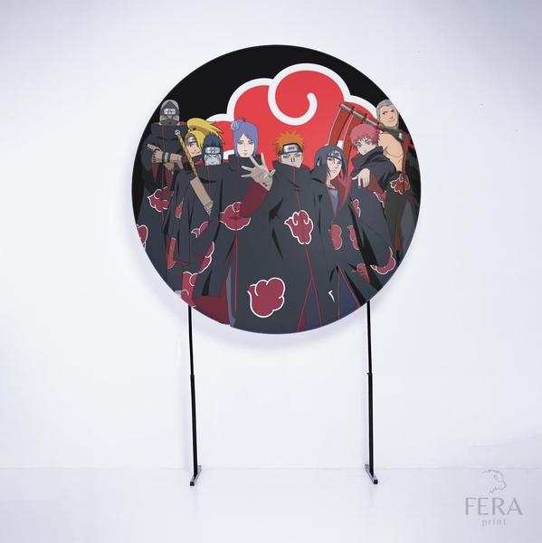 Imagem de Painel Decorativo para Festa 1,50x1,50 metros Vesti Fácil com Elástico Naruto - Fera Print