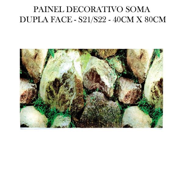 Painel decorativo soma dupla face-s21s22-40cmx80cm Imagem de Painel decorativo soma dupla face-s21s22-40cmx80cm
