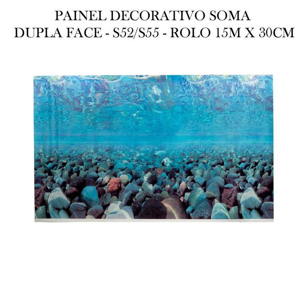 Painel Decorativo Soma Dupla Face-s52s55-rolo 15mX30cm Imagem de Painel Decorativo Soma Dupla Face-s52s55-rolo 15mX30cm