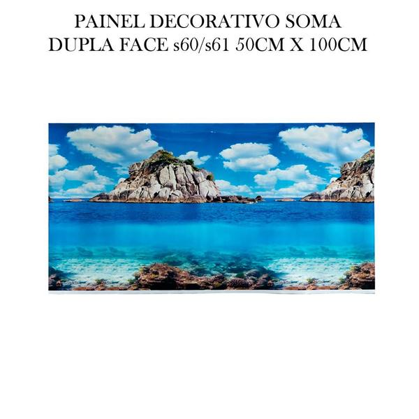 Imagem de Painel decorativo soma dupla face-s60s61-50cmx100cm