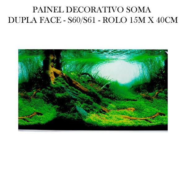 Painel Decorativo Soma Dupla Face-s60s61-rolo 15mX40cm Imagem de Painel Decorativo Soma Dupla Face-s60s61-rolo 15mX40cm