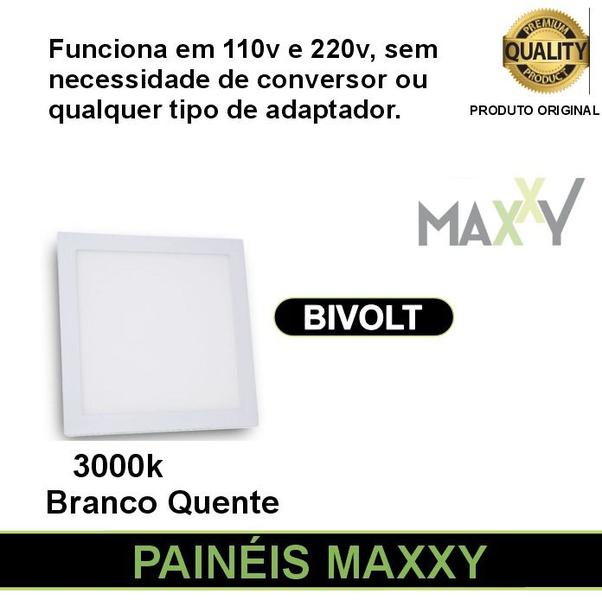 Imagem de Painel Embutir/Slim LED Quadrado 6W Quente