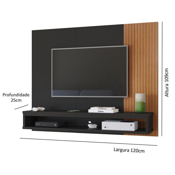 Imagem de Painel Estante Home para Tv Smart 43 42 50 55 Polegadas Prateleira Sala Quarto