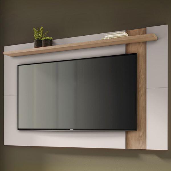 Imagem de Painel Extensivel TV 70 Polegadas Leme Freijo Off White CLB