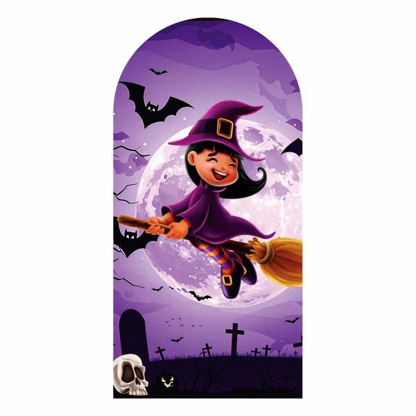 Imagem de Painel Festa Decorativo Romano Halloween 3D 200X100Cm