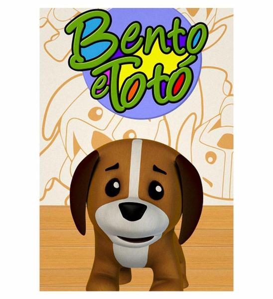 Painel Festa Retangular 3D Bento Totó Casadinho 1,50M X 2,20 - Prime Decor Festas Imagem de Painel Festa Retangular 3D Bento Totó Casadinho 1,50M X 2,20