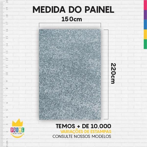 Imagem de Painel Festa Retangular Glitter Casadinho Tecido 1,5X2,2M