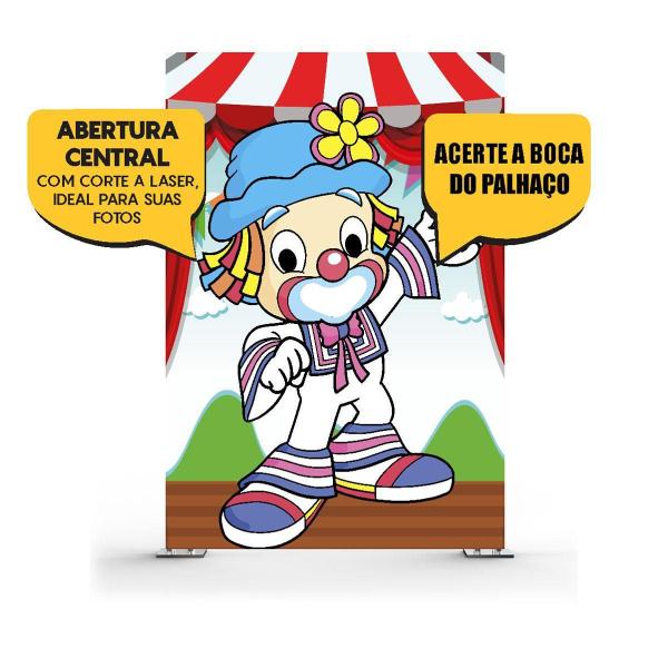 Imagem de Painel Festa Retangular Interativo Vários Temas 3D Corte A