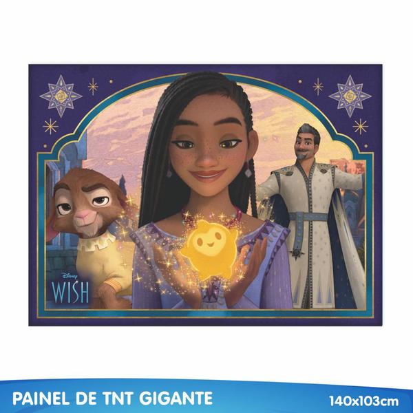 Imagem de Painel festa WISH Dispney Decoração Aniversário Grande 1,40m