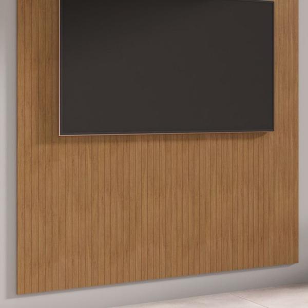 Imagem de Painel Frisado Piso Teto 220x180 Cm Tv 60 Pol 008175 Cedro DCASA