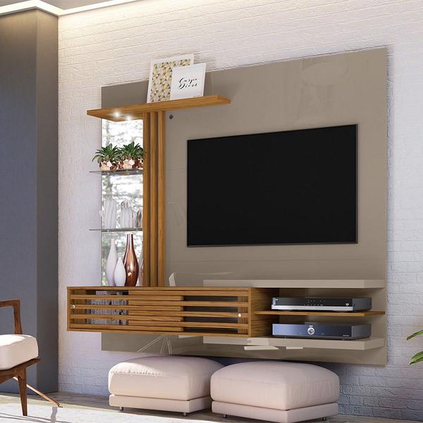 Imagem de Painel Frizz Supreme para TV de até 55 polegadas - FENDI / NATURALE - Madetec