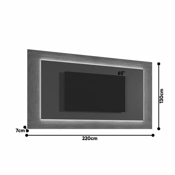 Imagem de Painel Grécia Com Led 1,80 Para TV Até 65 Polegadas Mavaular