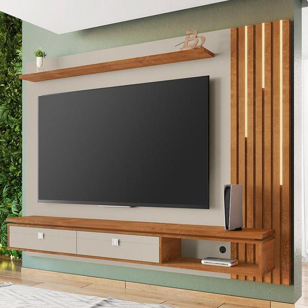 Imagem de Painel Hanover Para TV até 75" Polegadas com Fita de Led