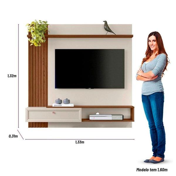 Imagem de Painel Home Alvorada 133cm para Tv de até 55 Polegadas Linea Brasil