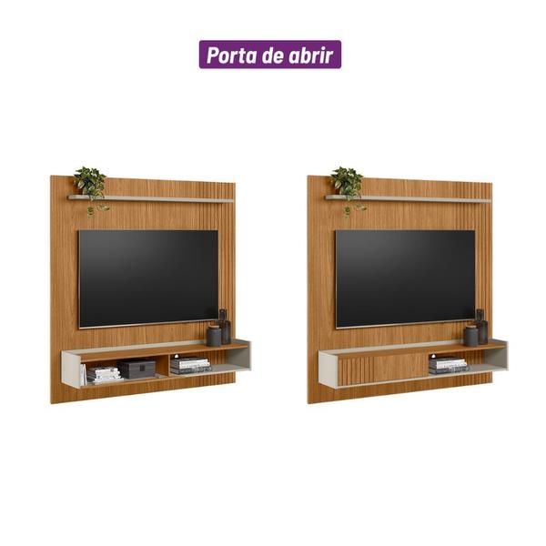 Imagem de Painel Home Dublin 1,60m  p/ TV até 65 Linea Brasil