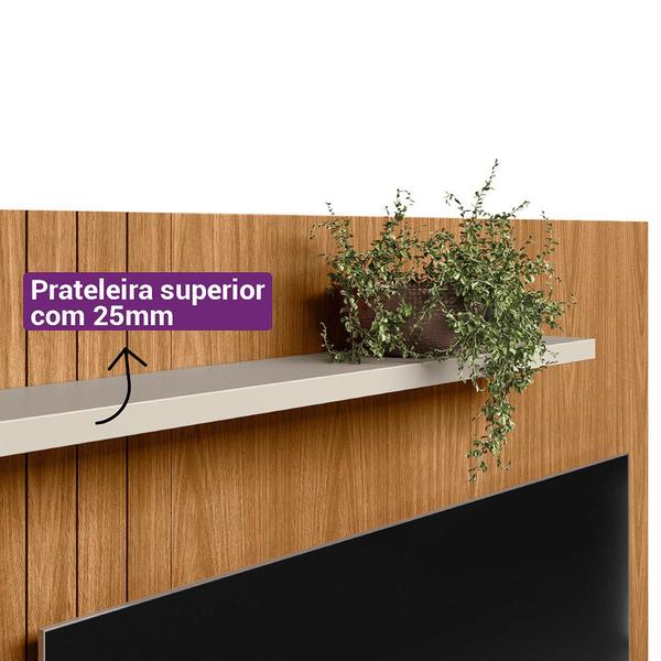 Imagem de Painel Home para TV 50 Polegadas Creta Linea Brasil