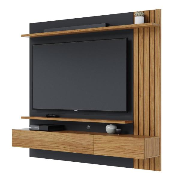 Painel Home Suspenso 3 Portas Tv's 70" Juriti - Colibri Imagem de Painel Home Suspenso 3 Portas Tv's 70" Juriti