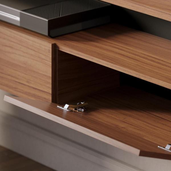 Painel Home Suspenso 3 Portas Tv's 70" Juriti - Colibri Imagem de Painel Home Suspenso 3 Portas Tv's 70" Juriti