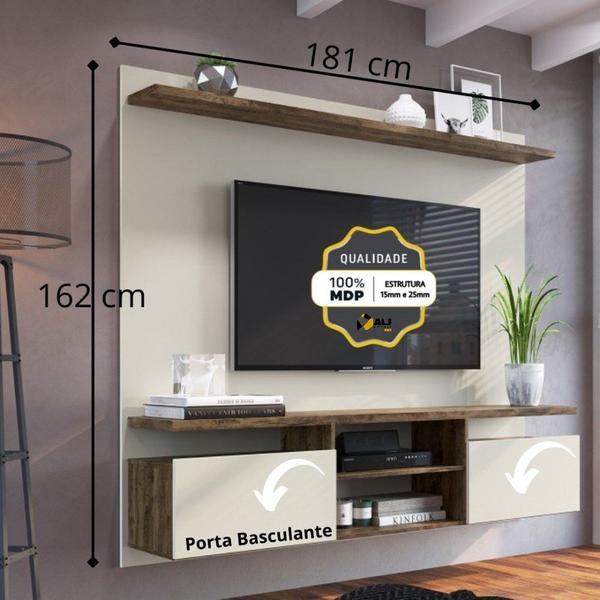 Imagem de Painel Home Suspenso TV até 60" Dallas - IRM