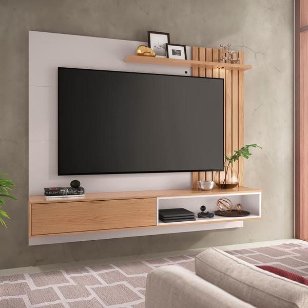 Imagem de Painel Home Suspenso TV até 65" 1 Porta 1 Prateleira Tocantins 1.8