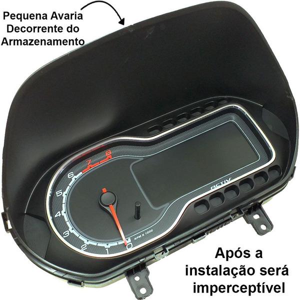 Imagem de Painel Instrumento Velocímetro Conta Giro Spin 0KM s Visor